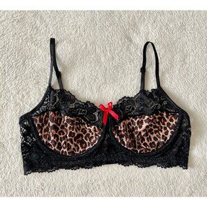 NWOT Cheetah Print Three Piece Lingerie Set from Stag Shop